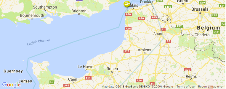 Normandy surf map
