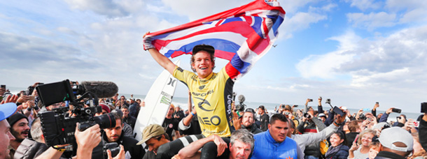 John John Florence Wins 2016 WSL Title
